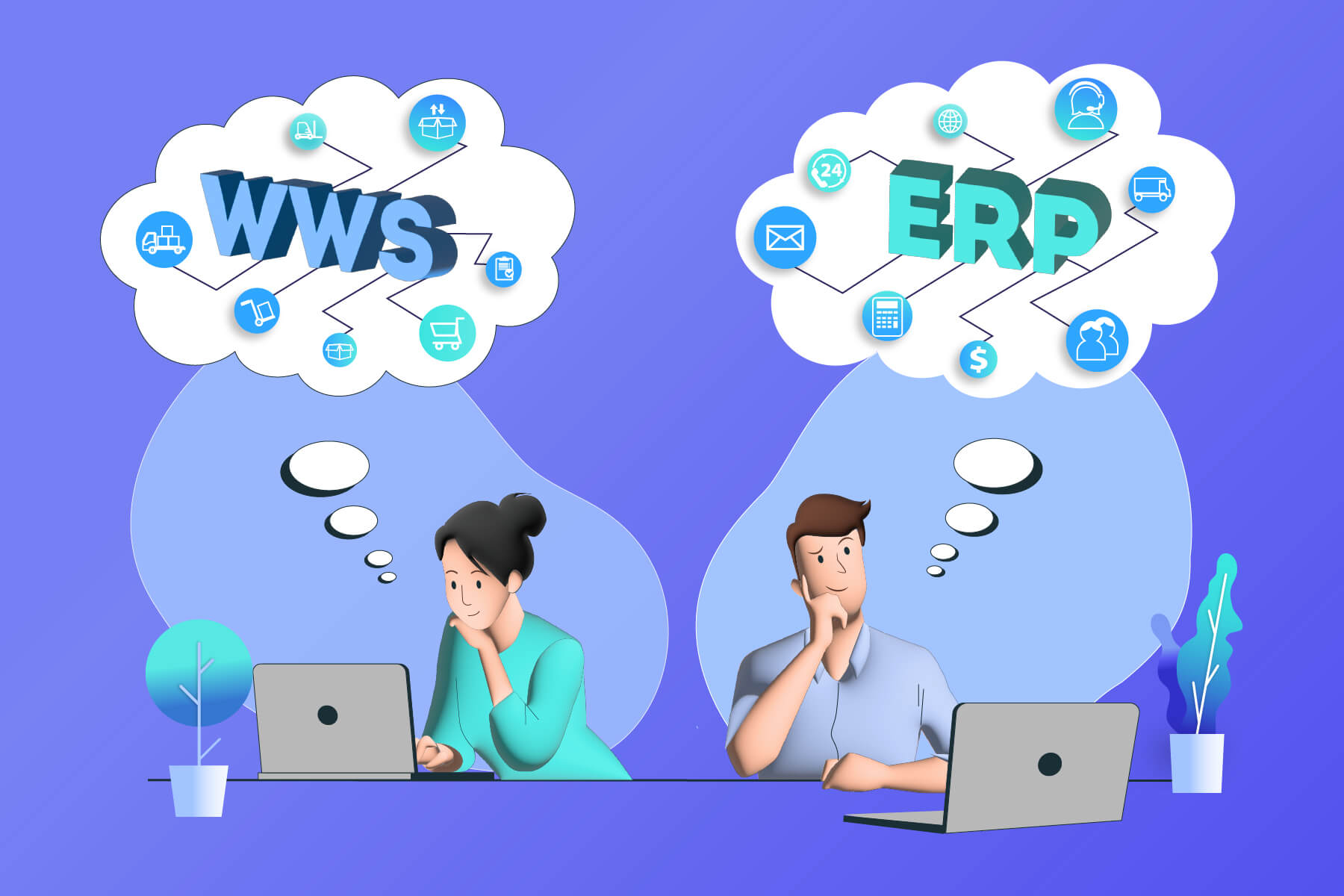 Der Unterschied zwischen ERP und WWS